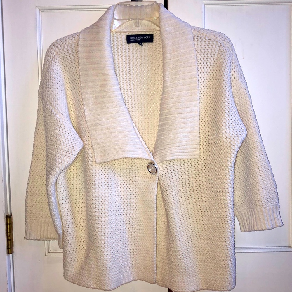 Jones New York White Sweater